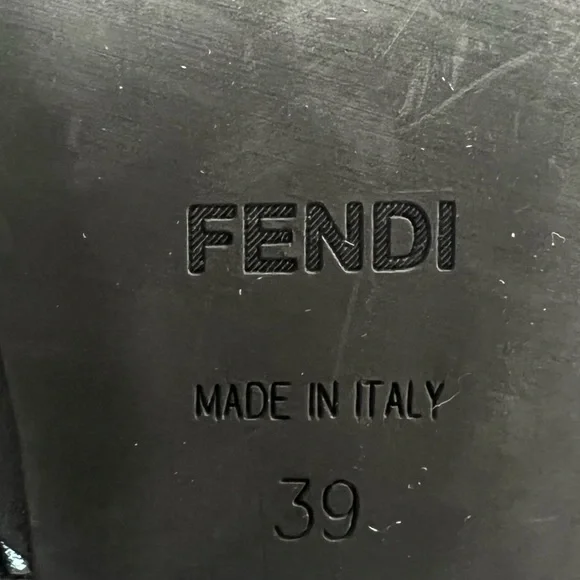 ⭐️SOLD⭐️AUTHENTIC - FENDI ankle wrap pumps - 2X host pick!⭐️ - Picture 6 of 8